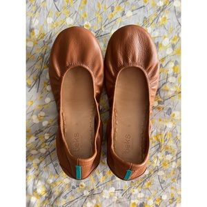 Tieks Chestnut Brown size 9 EUC